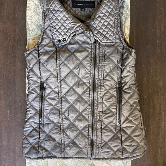 Steel Gray Puffer Vest - Marc New York - Perfect Condition - Picture 5 of 11